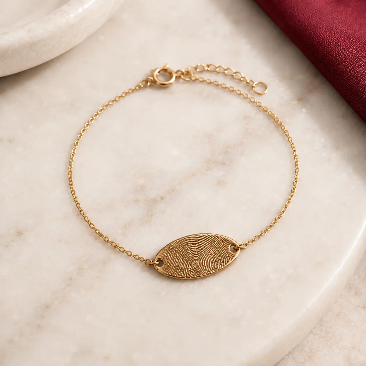 Bracelet Empreinte oval