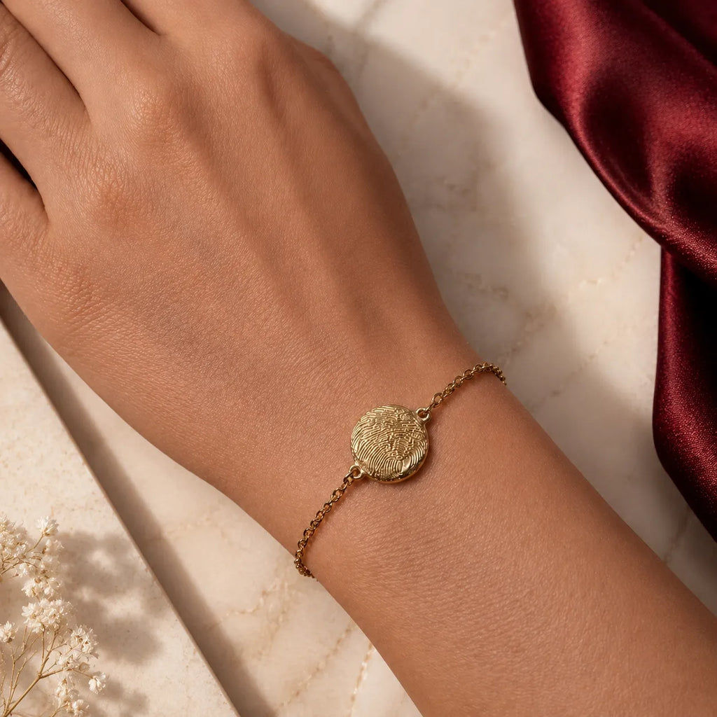 Bracelet Empreinte Rond