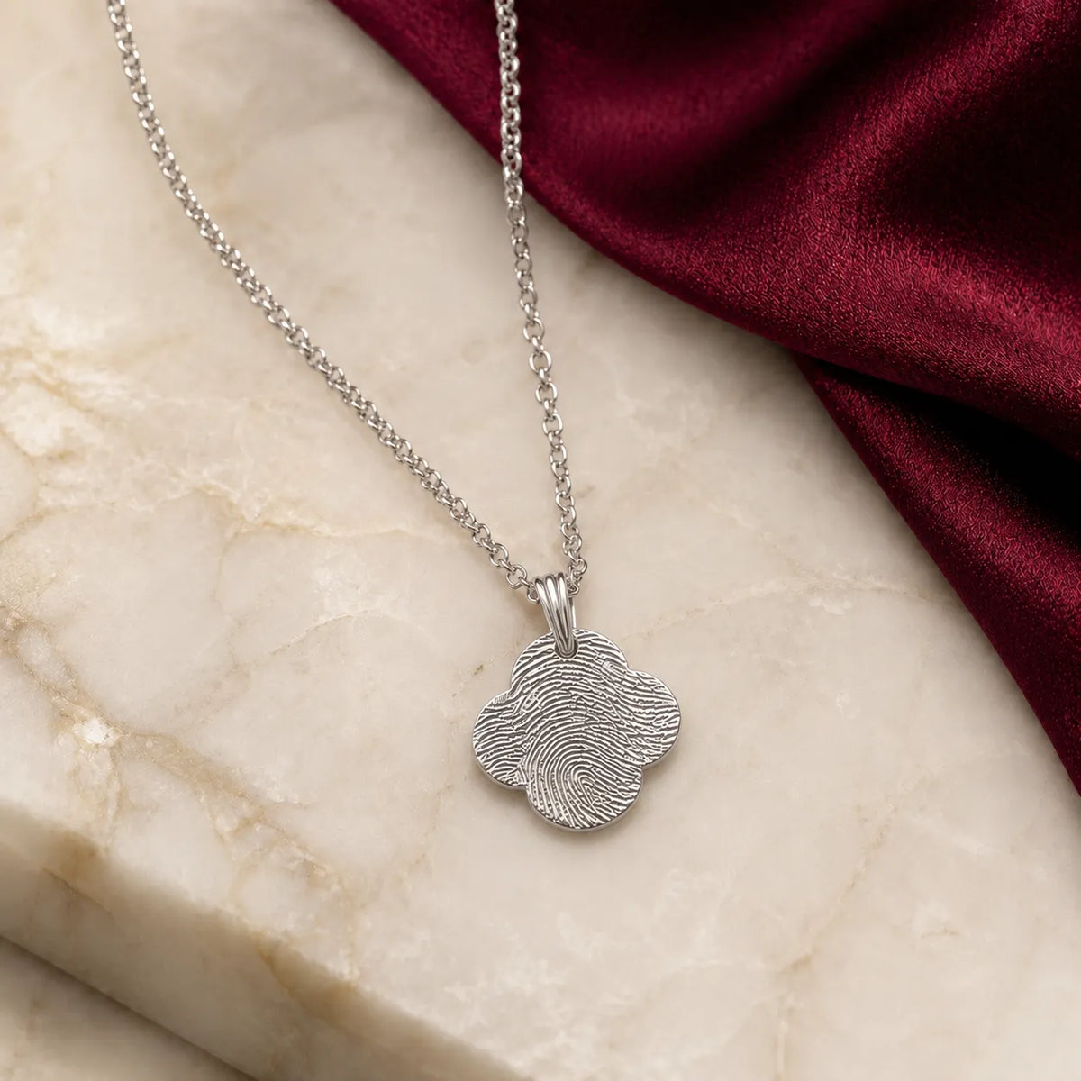 Collier Empreinte Trèfle